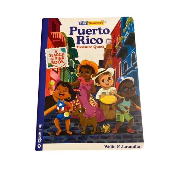 Tiny Travelers Puerto Rico Hard Cover Book - Picture 2 of 4